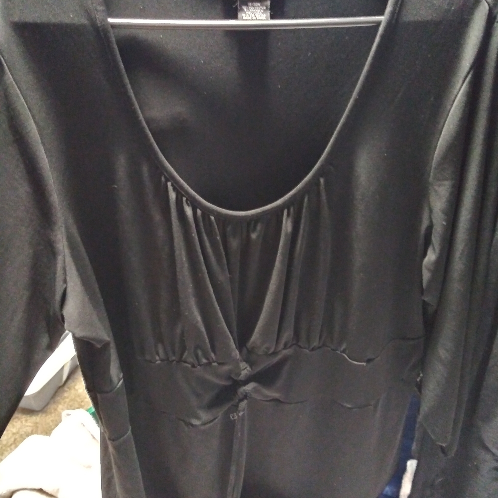 Black blouse really cute from fashion bug